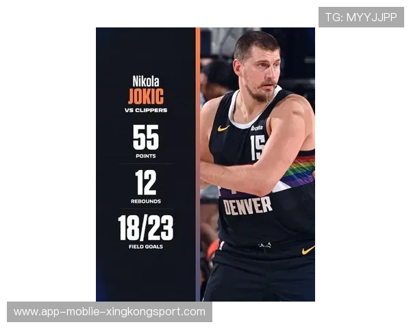 约基奇前场篮板连续拿下,掘金稳操胜算